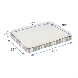Frisco Farmhouse Rectangular Gusset Dog Bed w/ Removable Cover, X-Large slide 2 of 6