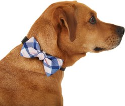 Frisco Fashion Bow, Pink Plaid, Medium/Large