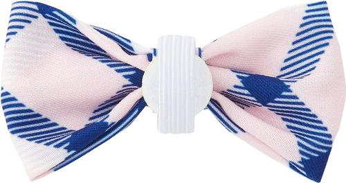 Show full view: Frisco Fashion Bow, Pink Plaid, Medium/Large slide 3 of 7