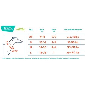 Frisco Fashion Dog Collar, MD - Neck: 14-20-in, Width: 3/4-in, Tropical Floral