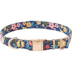 Frisco Fashion Dog Collar, XS - Neck: 8-12-in, Width: 5/8-in, Tropical Floral