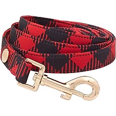 Frisco Fashion Leash, Buffalo Plaid, Medium