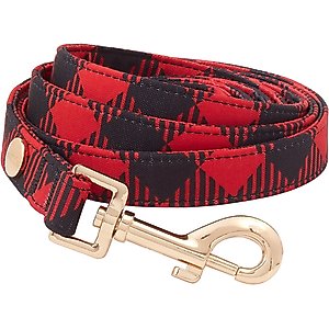 Frisco Fashion Leash, Buffalo Plaid, Small