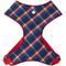 Show in main carousel: Frisco Fashion Over-The-Head Harness, Blue Plaid, Medium slide 1 of 7