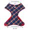 Show in main carousel: Frisco Fashion Over-The-Head Harness, Blue Plaid, Small slide 2 of 7