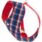 Show in main carousel: Frisco Fashion Over-The-Head Harness, Blue Plaid, Small slide 4 of 7