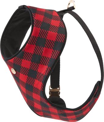 Show full view: Frisco Fashion Over-The-Head Harness, Buffalo Plaid, Small slide 5 of 8