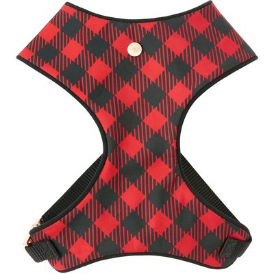 Frisco Frisco Fashion Over-The-Head Harness, Buffalo Plaid, X-Small