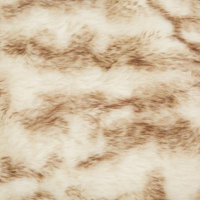Show full view: Frisco Faux Fur Cat & Dog Throw Blanket, Brown, Large slide 3 of 5