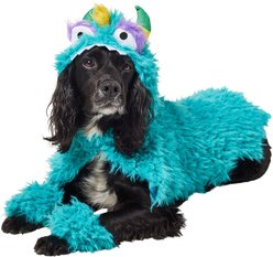 Frisco Faux Fur Monster Clash Dog & Cat Costume, Large