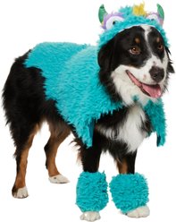 Frisco Faux Fur Monster Clash Dog & Cat Costume, XX-Large