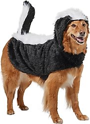 Frisco Faux Fur Skunk Dog & Cat Costume, XX-Large
