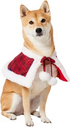 Frisco Faux Fur Trimmed Dog & Cat Cape, Medium/Large