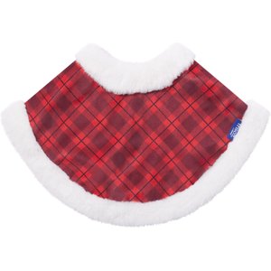 Frisco Faux Fur Trimmed Dog & Cat Cape, Medium/Large