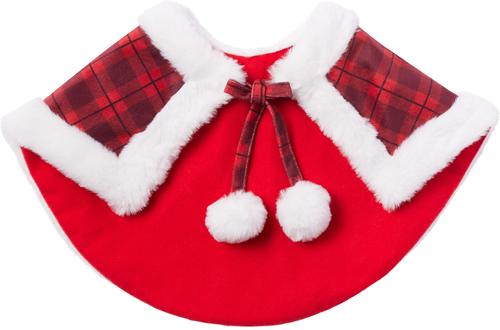Show full view: Frisco Faux Fur Trimmed Dog & Cat Cape, X-Large/XX-Large slide 3 of 10