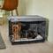 Show in main carousel: Frisco Faux Linen Dog Crate Cover, Gray, 24 in slide 7 of 9