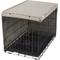 Show in main carousel: Frisco Faux Linen Dog Crate Cover, Brown, 30in slide 5 of 8