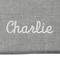 Show in main carousel: Frisco Faux Linen Personalized Dog & Cat Blanket, Dark Gray, Large slide 7 of 10