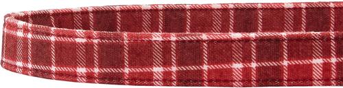 Show full view: Frisco Festive Plaid Dog Collar with Removable Plaid Bow, Red Plaid, XS - Neck: 8-12-in, Width: 5/8-in slide 3 of 7