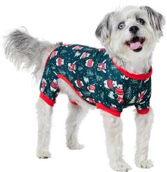 Frisco Festive Polar Bear Dog & Cat Jersey PJs, Medium