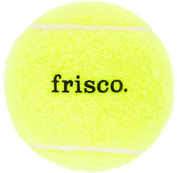 Show full view: Frisco Fetch Squeaky Tennis Ball Dog Toy, Medium, 1 count slide 1 of 7