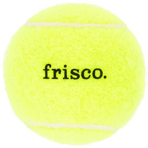 Frisco Fetch Squeaky Tennis Ball Dog Toy, Medium, 1 count