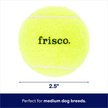 Show in main carousel: Frisco Fetch Squeaky Tennis Ball Dog Toy, Medium, 1 count slide 2 of 7