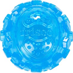 Frisco Fetch Squeaky TPR Ball Dog Toy, Blue, Medium, 1 count