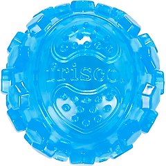 Frisco Fetch Squeaky TPR Ball Dog Toy, Blue, Medium, 1 count