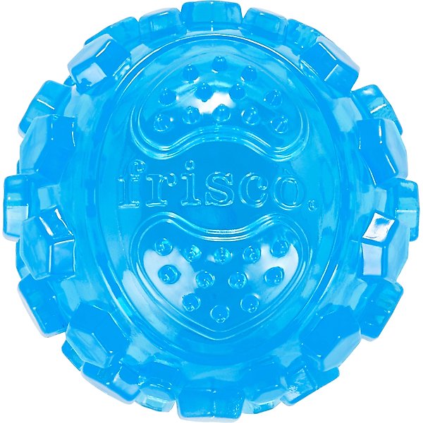 IBK Doggies 3-inch Spikey Ballz Dog Toy with Squeaker, 3 count