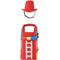 Show in main carousel: Frisco Firetruck Guinea Pig Costume, One Size, Red slide 3 of 8