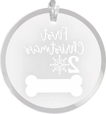 Show full view: Frisco Christmas "First Christmas" Round Shaped Personalized Ornament slide 4 of 7