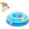 Show in main carousel: Frisco Fish in Ocean Wobble & Spin Cat Tracks Cat Toy with Catnip slide 1 of 5