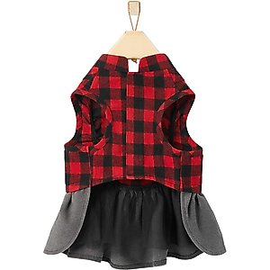 Frisco Flannel Dog & Cat Dress, Small