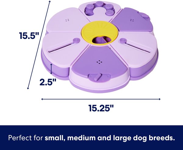 Show full view: Frisco Flower Interactive Puzzle Dog Toy, Level 5 slide 2 of 10