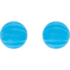 Frisco Foam Rubber Floating Fetch Ball No Squeak Dog Toy, Blue, Medium, 2 count