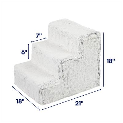 Show full view: Frisco Foam Step, Silver, 3-step slide 2 of 7