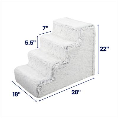 Show full view: Frisco Foam Step, Silver, 4-step slide 2 of 7