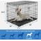 Show in main carousel: Frisco Fold & Carry Double Door Collapsible Wire Crate & Mat Kit, 48 inch + Stainless Steel Bowl, 4.75-cup, 2 count slide 3 of 9