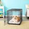 Show in main carousel: Frisco Fold & Carry Double Door Collapsible Wire Dog Crate, 36 inch & Frisco Gray Basket Weave Dog Crate Mat, 36-in slide 3 of 6