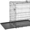Show in main carousel: Frisco Fold & Carry Double Door Collapsible Wire Dog Crate, 48 inch & Frisco Gray Basket Weave Dog Crate Mat, 48-in slide 2 of 6