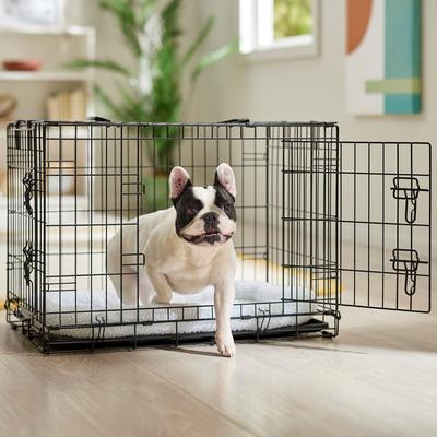 Frisco Fold & Carry Double Door Collapsible Wire Dog Crate