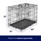 Show in main carousel: Frisco Fold & Carry Double Door Collapsible Wire Dog Crate, Medium slide 2 of 10