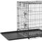 Show in main carousel: Frisco Fold & Carry Single Door Collapsible Wire Crate, 36 inch + Extra Large Printed Dog Training & Potty Pads, 28 x 34-in, 40 count, Unscented slide 2 of 9