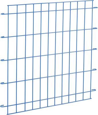 Show full view: Frisco Fold & Carry Single Door Collapsible Wire Dog Crate, Blue, Small slide 6 of 12