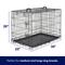 Show in main carousel: Frisco Fold & Carry Single Door Collapsible Wire Dog Crate, Med/Large slide 2 of 10