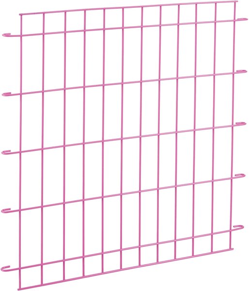 Show full view: Frisco Fold & Carry Single Door Collapsible Wire Dog Crate, Pink, Pink, Small slide 5 of 11