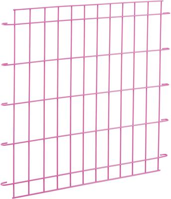 Show full view: Frisco Fold & Carry Single Door Collapsible Wire Dog Crate, Pink, Pink, Small slide 5 of 11