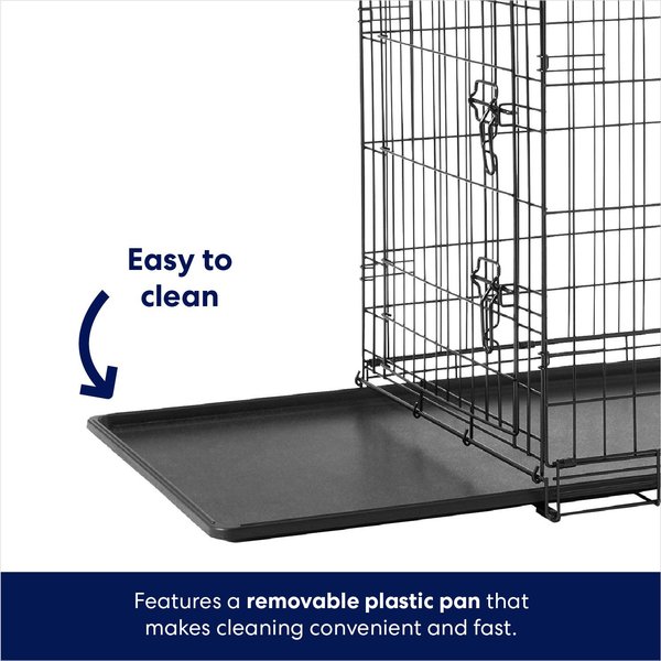 Show full view: Frisco Fold & Carry Single Door Collapsible Wire Dog Crate, X-Large slide 4 of 10