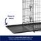 Show in main carousel: Frisco Fold & Carry Single Door Collapsible Wire Dog Crate, X-Small slide 4 of 10